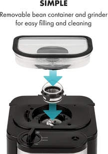 Ekspres do kawy Klarstein Aromatica Taste 6 KG13-Taste-6 - Ekspresy do kawy - miniaturka - grafika 5