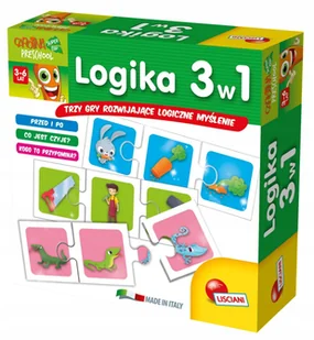 Carotina Logika 3w1 - Gry planszowe - miniaturka - grafika 2