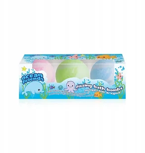 Ocean Friends zestaw kul do kąpieli, 3 szt. - Kosmetyki do kąpieli - miniaturka - grafika 2