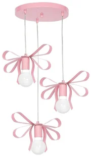 Milagro Emma  Lampa Wisząca PINK 3xE27 MLP1040 - Lampy sufitowe - miniaturka - grafika 2