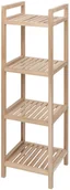 Szafki łazienkowe - Wenko Regał łazienkowy ACINA z czterema półkami drewno akacjowe 50742100 - miniaturka - grafika 1