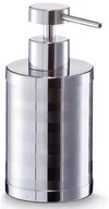 Mydelniczki i dozowniki mydła - GÖZZE Dozownik do mydła GÖZZE Stripes 18481 Srebrny - miniaturka - grafika 1