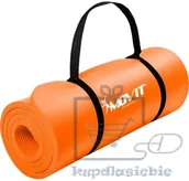 Maty do jogi - Movit Mata piankowa do jogi i gimnastyki 190 x 60 x 1,5 pomarańczowa - miniaturka - grafika 1