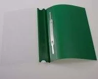 Szkolne artykuły papiernicze - Skoroszyt A4 twardy zielony - miniaturka - grafika 1