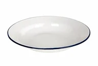 Akcesoria turystyczne - Gimex na zupę BO Camp płyty emalii biały/niebieski 24 cm 6101525 - miniaturka - grafika 1