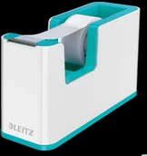 Taśmy klejące - Leitz Podajnik taśmy klejącej WOW, turkusowy 53641051 - miniaturka - grafika 1