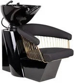 Myjki fryzjerskie - Gabbiano MYJNIA FRYZJERSKA LILLE ZŁOTO CZARNA 135391 - miniaturka - grafika 1