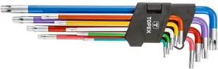 Topex Klucze Torx kpl 9 szt. kolorowe 35D969 - Klucze i nasadki - miniaturka - grafika 4