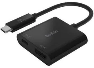 Belkin Adapter USB-C na HDMI z ładowaniem AVC002btBK - Adaptery i przejściówki - miniaturka - grafika 3