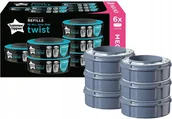 Kosze na bieliznę - Tommee Tippee Wkłady Do Kosza Sangenic Twist 6szt - miniaturka - grafika 1