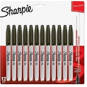Markery permanentne - Sharpie Marker permanentny , cienka końcówka, czarny 1996111 - miniaturka - grafika 1