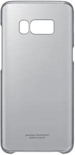 Samsung Etui Clear Cover EF-QG955 Galaxy S8+ Plus BLACK 3051X1 - Etui i futerały do telefonów - miniaturka - grafika 3
