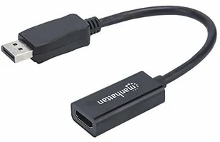 Kabel Adapter Dp Na Hdmi M/f 15CM Full Hd 1080P - Adaptery i przejściówki - miniaturka - grafika 2