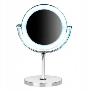 Lusterko Kosmetyczne Do Makijażu Podświetlane Led - Lusterka do makijażu - miniaturka - grafika 8