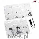 Maclean Uchwyt do telewizora 13-23" MC-740 30kg max vesa 100x100 - Uchwyty do telewizora - miniaturka - grafika 2