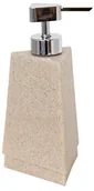 Dozowniki papieru i mydła dla firm - MSV dozownik mydła suez z żywicy poliestrowej, Sand, 30 x 20 x 15 cm 141844 - miniaturka - grafika 1