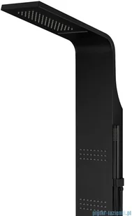 Corsan Kaskada panel prysznicowy z mieszaczem czarny A-014AMCZARNY | - Panele prysznicowe - miniaturka - grafika 3