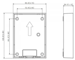 DAHUA Obudowa natynkowa VTM115 VTM115 - Akcesoria do domofonów i wideodomofonów - miniaturka - grafika 7