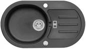 Zlewozmywaki - AXIS MALIBU 30 | Czarny - miniaturka - grafika 1