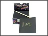 Szkolne artykuły papiernicze - HIPO Notesik karteczki czarne 125szt. 620505   HIPO - miniaturka - grafika 1