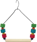 Akcesoria dla ptaków - Ferplast Panorama ptak Toys  TER 4084 Swing with Beads - miniaturka - grafika 1