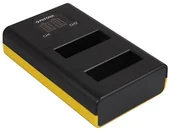 Ładowarki do aparatów dedykowane - Patona Ładowarka Dual do akumulatorów DJI Osmo Action - miniaturka - grafika 1