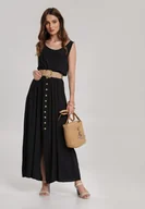 Sukienki - Czarna Sukienka Loraeshell - miniaturka - grafika 1