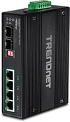 Switche - TRENDnet Trendnet TI-pg62b 6-Port Switch PoE + 2SFP Industrial Gigabit TI-PG62B - miniaturka - grafika 1