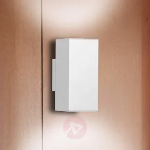 Milan Lampa ścienna DAU DOBLE z dwoma wylotami, biała - Lampy ścienne - miniaturka - grafika 2