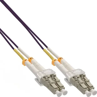 InLine LWL Duplex Kabel, "LC/LC, 50/125m", OM4, czarna, czarny 40 m 88540P - Adaptery i przejściówki - miniaturka - grafika 2