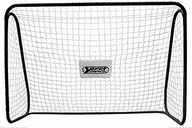 Piłka nożna - Best Sporting 11085 bramka do piłki nożnej bramka 300 x 205 x 120 cm, czarna, 38 mm z malowanej proszkowo metalowej ramy - miniaturka - grafika 1