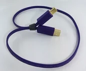 Kable komputerowe i do monitorów - Wireworld Kabel Ultraviolet 8 Usb 2 A-b 1m od Ba - miniaturka - grafika 1