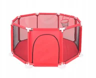 Łóżeczka i kojce - Duży Kojec Dla Dzieci Suchy Basen Otwierane Drzwi - miniaturka - grafika 1