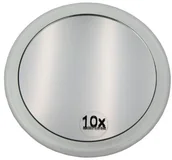 Lusterka do makijażu - CM Okrągłe lusterko kosmetyczne Kosmetex o śr. 15 z różnym powiększeniem i przyssawkami, 15cm 41030 - miniaturka - grafika 1