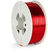Filamenty i akcesoria do drukarek 3D - Verbatim VERBATIM 3D Printer Filament PET-G 1.75mm, 327m, 1kg red transparent - miniaturka - grafika 1