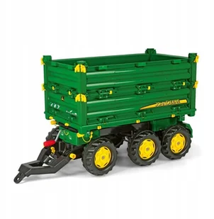 Rolly Toys Przyczepa trzyosiowa z wywrotem John Deere 125043 - Jeździki dla dzieci - miniaturka - grafika 12