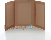Albumy fotograficzne - NA Mini-album kraft TS trzy zdjęcia 15x23 - miniaturka - grafika 1