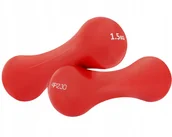 Hantle i ciężarki - Zestaw Hantelki Hantle Ciężarki neoprenowe 2x1,5kg - miniaturka - grafika 1