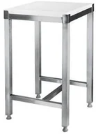 Akcesoria gastronomiczne - Hendi Kloc masarski z polietylenu na podstawie stalowej 505687 - miniaturka - grafika 1