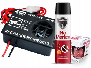 Kemo Odstraszacz kun Kemo M100N. Odstraszacz gryzoni do samochodu. Sposób na kuny w samochodzie. - Zwalczanie i odstraszanie szkodników - miniaturka - grafika 2