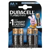 Baterie i akcesoria - Duracell Baterie Turbo AA/LR6 4szt blister - miniaturka - grafika 1