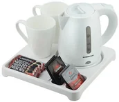 Wyposażenie lokali gastronomicznych - Emberton Zestaw powitalny HALSTEAD Biały - miniaturka - grafika 1