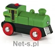 Brio Lokomotywa Speedy Green 33595 - Pociągi dla dzieci - miniaturka - grafika 2