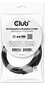 Kable komputerowe i do monitorów - Club 3D Mini DisplayPort na VGA czarny aktywny adapter St./B CAC-2113 - miniaturka - grafika 1