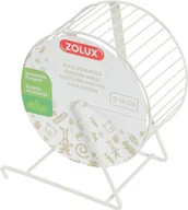 Akcesoria dla gryzoni - Zolux Kołowrotek metalowy 14 cm kol beżowy - miniaturka - grafika 1