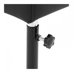 Physa Podnóżek do pedicure 24 x 22 cm czarny FR-6 - Fotele kosmetyczne - miniaturka - grafika 3