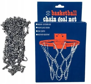 Łańcuchowa siatka do obręczy metalowa do kosza - Koszykówka - miniaturka - grafika 3