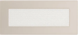 Kratki.pl KRATKA KOMINKOWA PROSTOKĄTNA KREMOWA 110X240 MM 24K - Akcesoria kominkowe - miniaturka - grafika 3