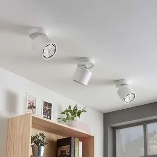 Lampenwelt com Spot LED Avantika w kolorze białym, ściemniany - Lampy sufitowe - miniaturka - grafika 3