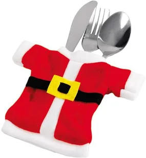 GAM Ubranko Mikołaja na sztućce - 1 szt. EKWA16111A - Pozostałe akcesoria świąteczne - miniaturka - grafika 2